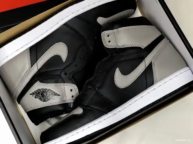 Rep Onekick OG High 555088-013 1 Shadow Air Grey Jordan Retro Black 0328